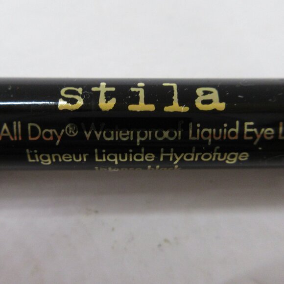 Stila - Stay All Day Waterproof Liquid Eye Liner - Intense Black - .25 ml NEW - Picture 5 of 7